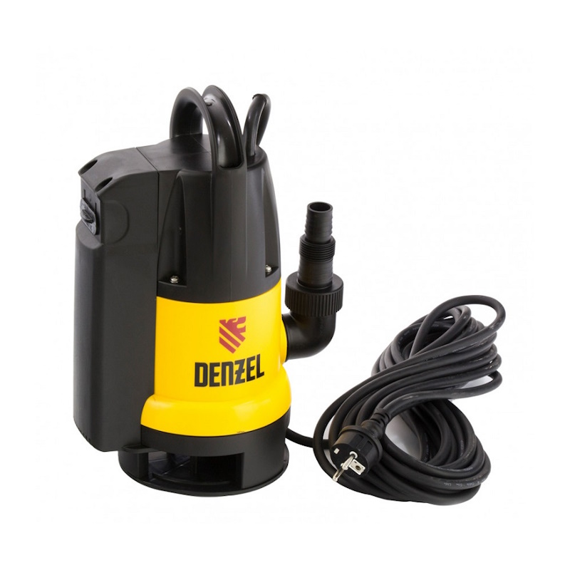Дренажный насос DP800A, 800 Вт, подъем 5 м, 13000 л/ч// Denzel