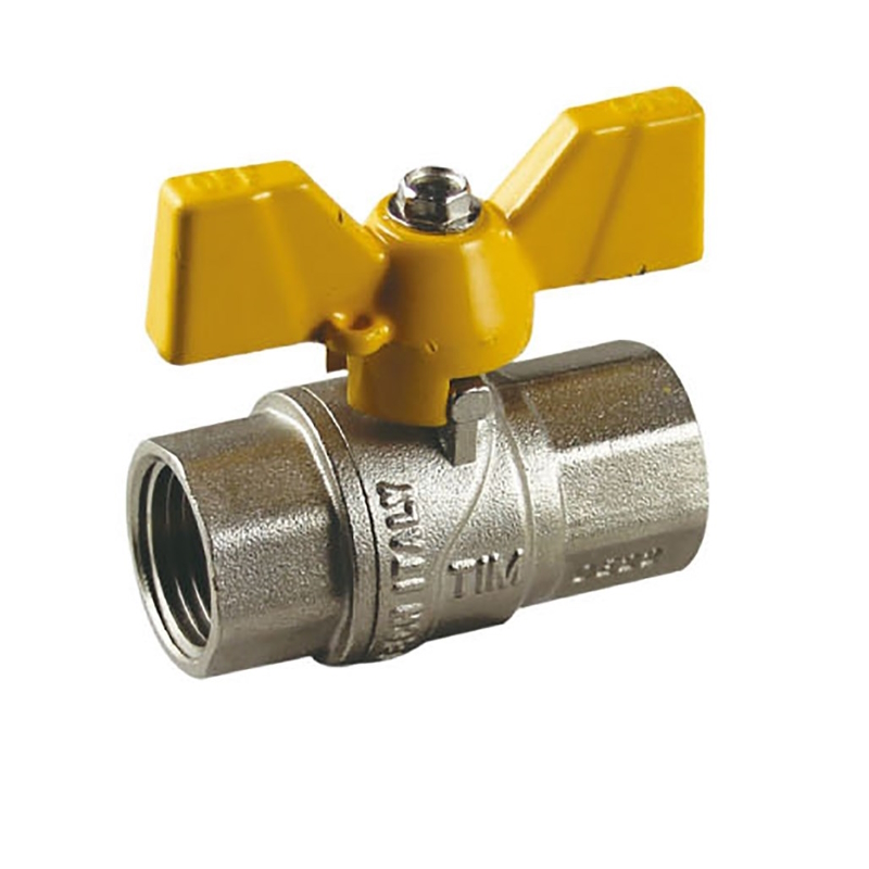 Кран для газа с баб. ф 20 г/г Tim DE113H