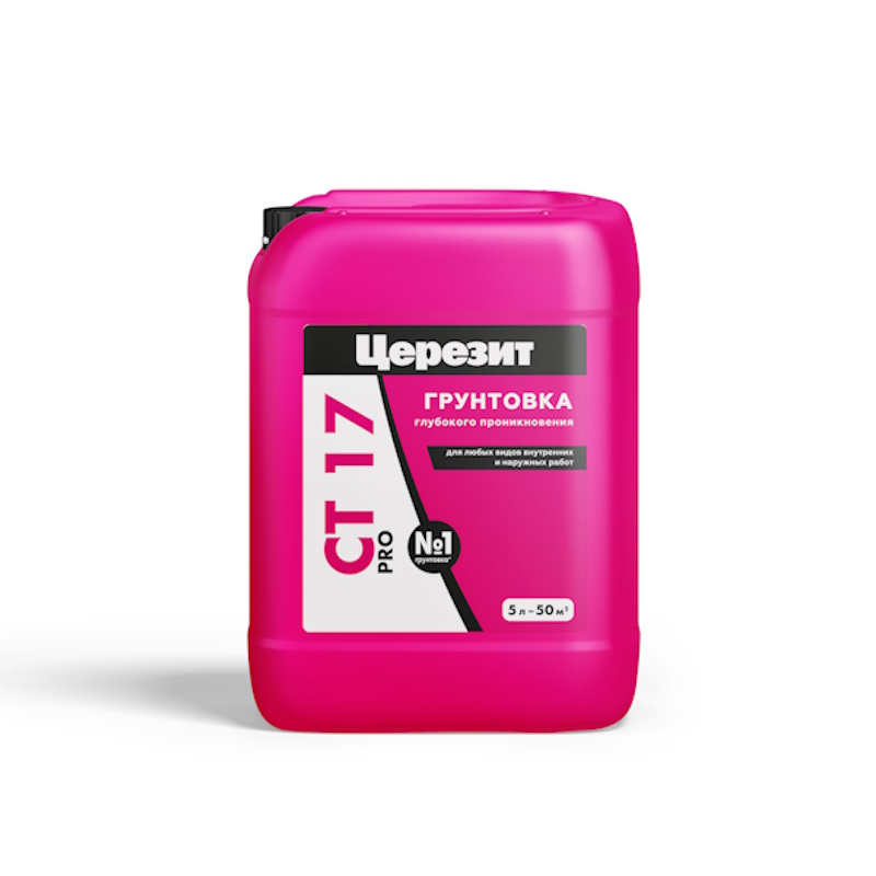 Грунтовка Ceresit CT17 PRO 5 л