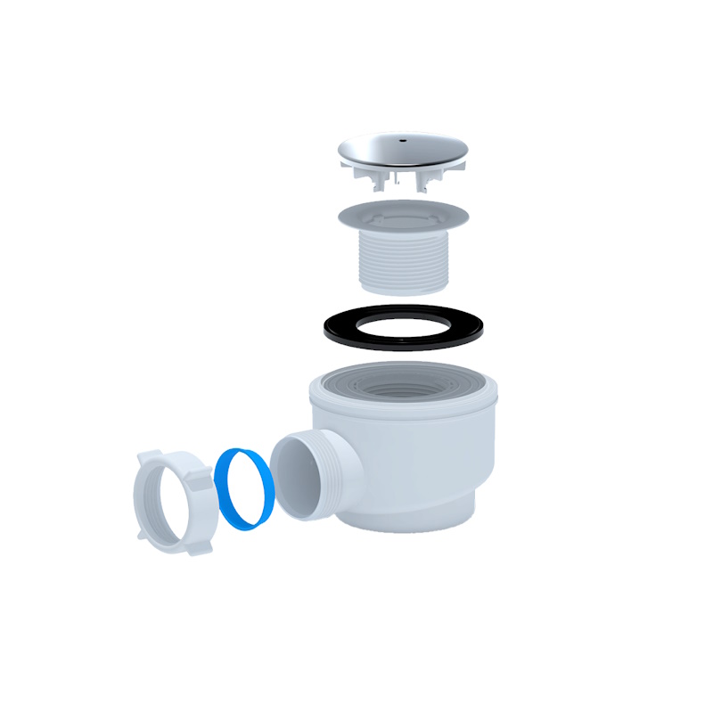 Сифон для душевого поддона 1 1/2" х 50/60 АниПласт E410CL