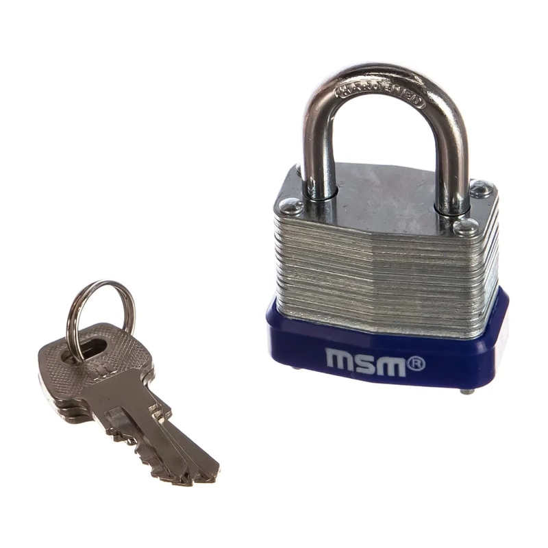 Навесной замок Наборный Стальной TE1-30 MSM Locks