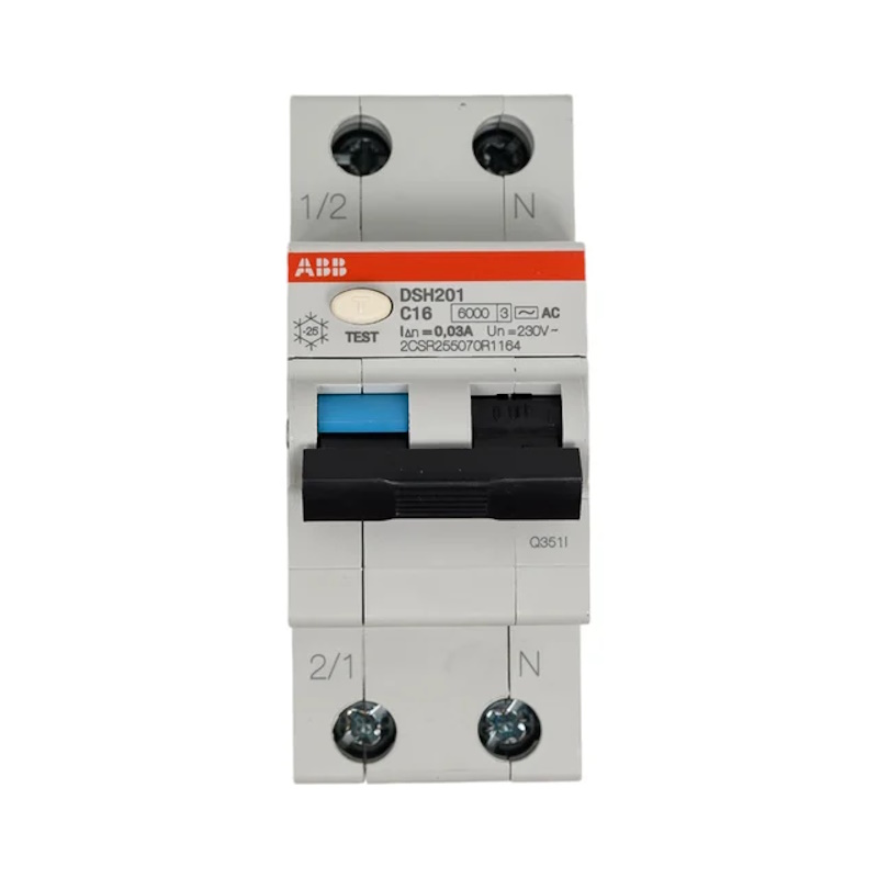 Автоматический выкл. ABB дифференциальный DS201LH C16 30mA AC
