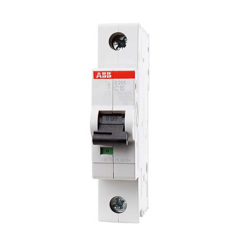 Автоматический выкл. 1 полюсный ABB SH201 C16A