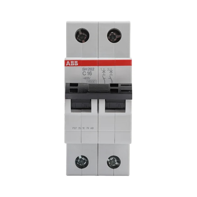 Автоматический выкл. 2-х полюсный ABB SH202 C16A