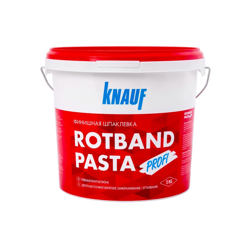Шпатлевка финишная паста Knauf Rotband 5 кг