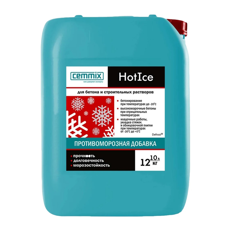 Добавка противоморозная Hotice Cemmix 10 Л