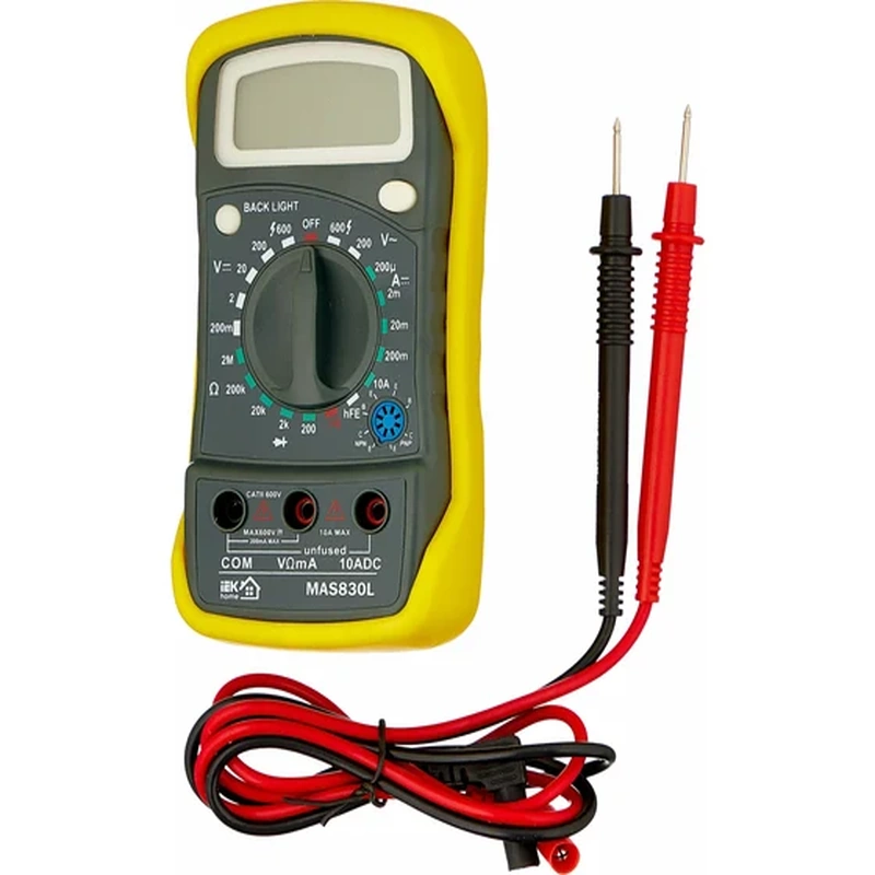 Мультиметр цифровой Master MAS830L IEK