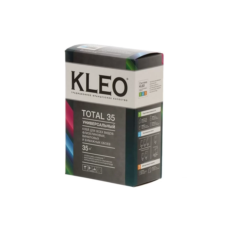 Клей для обоев универсальный "TOTAL" 250 г "KLEO"