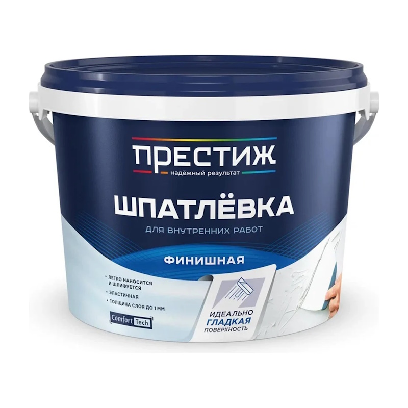 Шпатлевка финишная 3 кг "ПРЕСТИЖ"