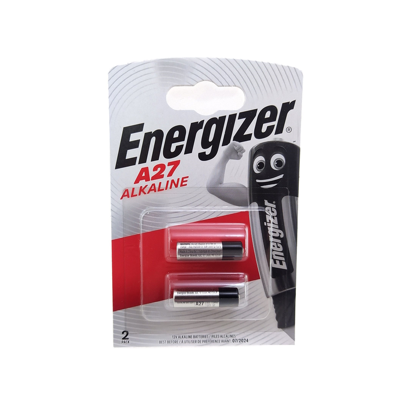 Щелочная батарейка A27 12В Energizer (блистер)