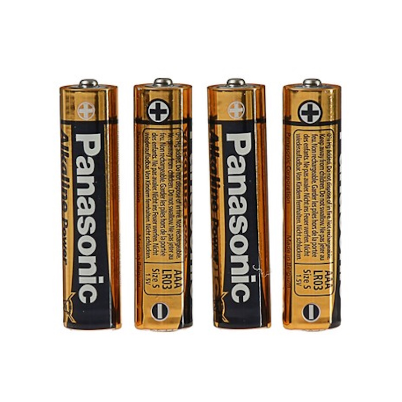Батарейка щелочная PANASONIC LR03 (AAA) Alkaline 1.5В бл/4