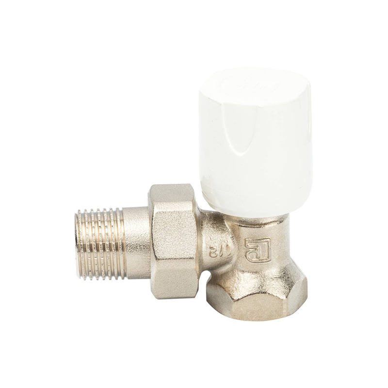 Кран для радиатора угловой 1/2"  Luxor RS102
