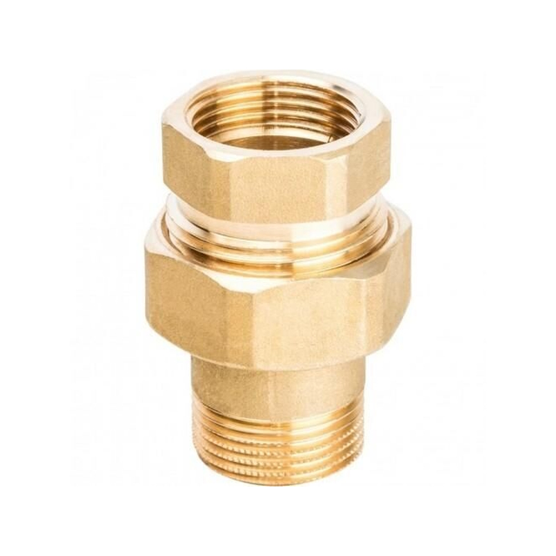 Американка прямая латунная 3/4" г/ш Tim