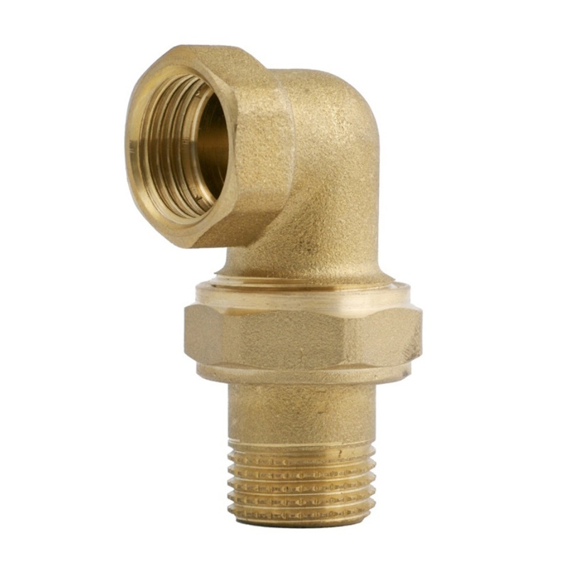 Американка угловая латунная 3/4" г/ш Tim