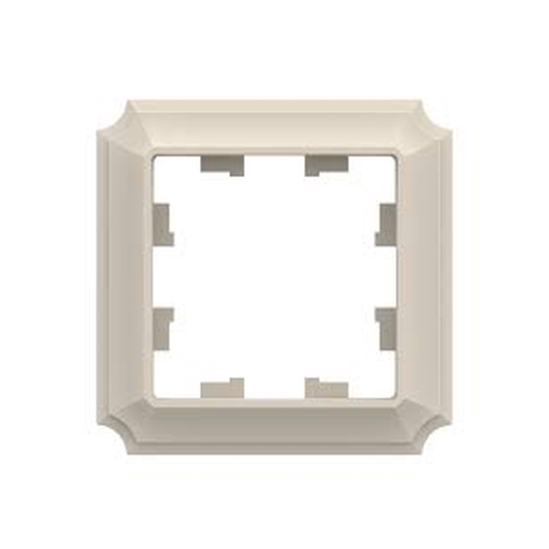 AtlasDesign Systeme Electric Рамка 1 пост Бежевая ANTIQUE
