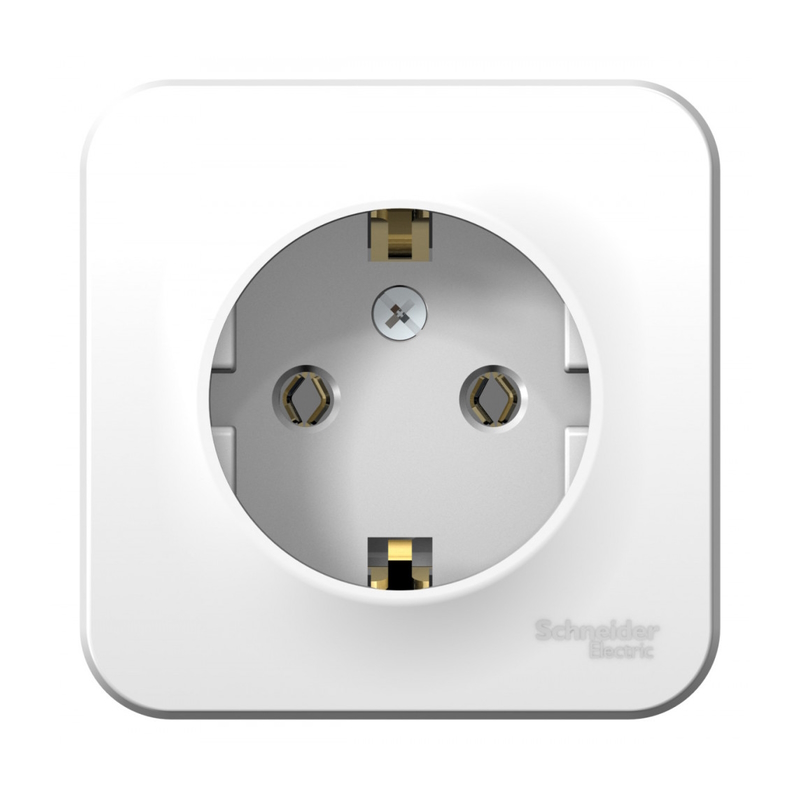 BLANCA Systeme Electric Розетка белая с/з 16А 250В