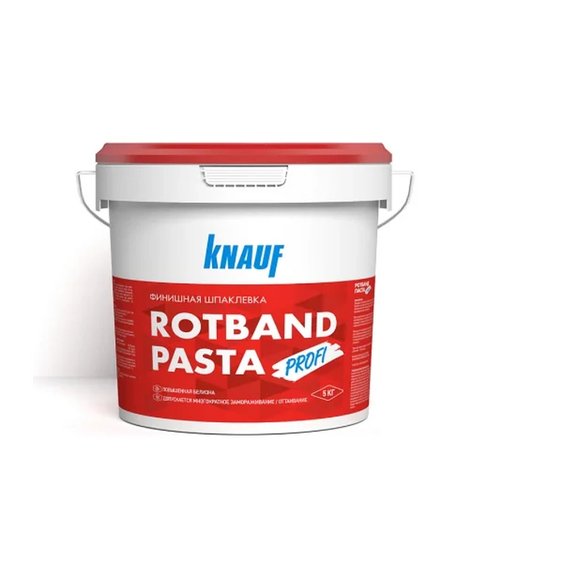 Шпатлевка финишная паста Knauf Rotband 18 кг