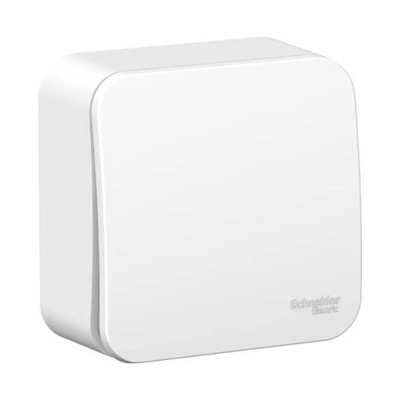 BLANCA Systeme Electric Выключатель наруж с изол пласт 1 клав белый IP20 10А 250В