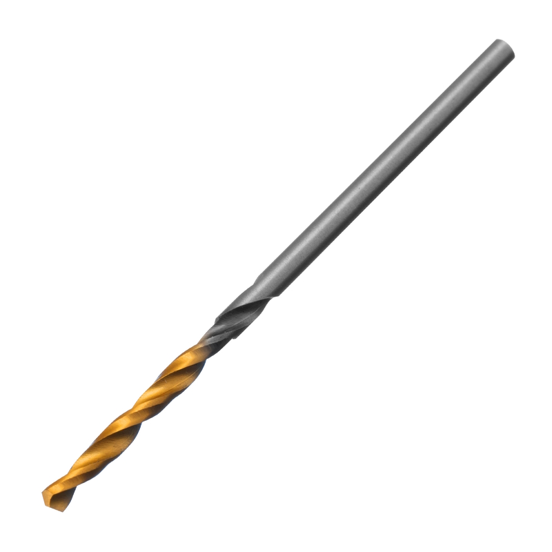 Сверло спиральное по металлу 2 x 49мм, Р6М5, Golden Tip , 2шт.// Denzel