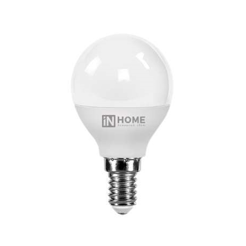 Лампа светодиодная LED-ШАР-VC 4Вт 230В Е14 4000К 380Лм IN HOME