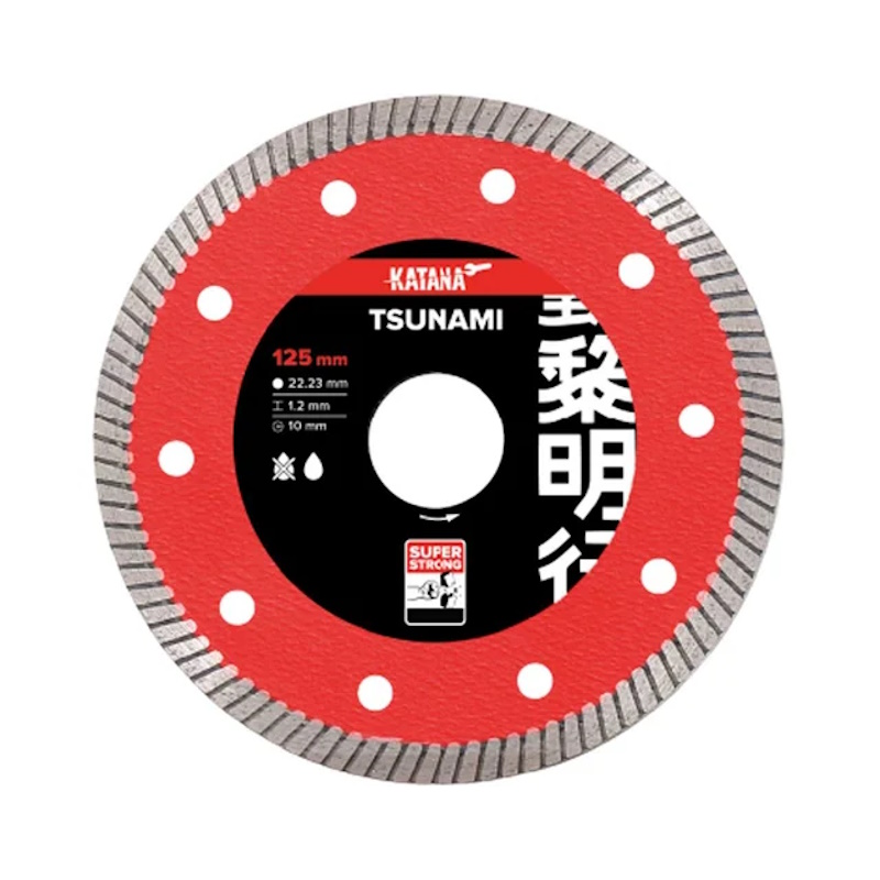 Диск алмазный ф125х1,2х22,2 мм Tsunami Katana
