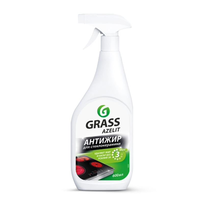 Средство чистящее для стеклокерамики AZELIT 0,6 л GRASS