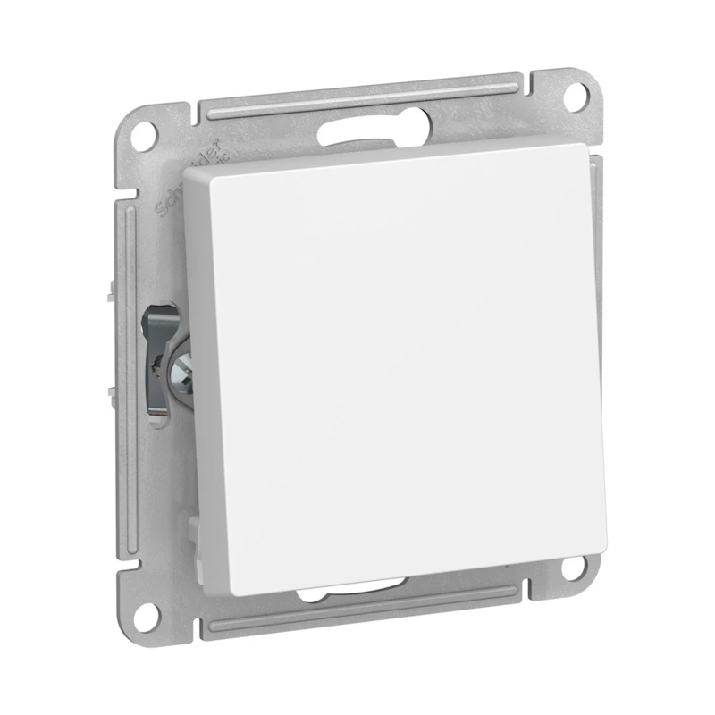 AtlasDesign Systeme Electric Белый 1-клавишный Переключатель быстрозажим, сх.6, 10АХ