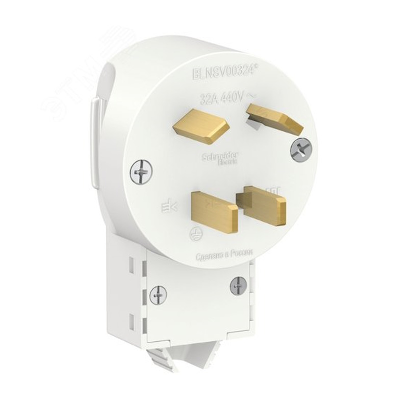 BLANCA Systeme Electric Вилка силовая скрытой установки, 400V, 32A