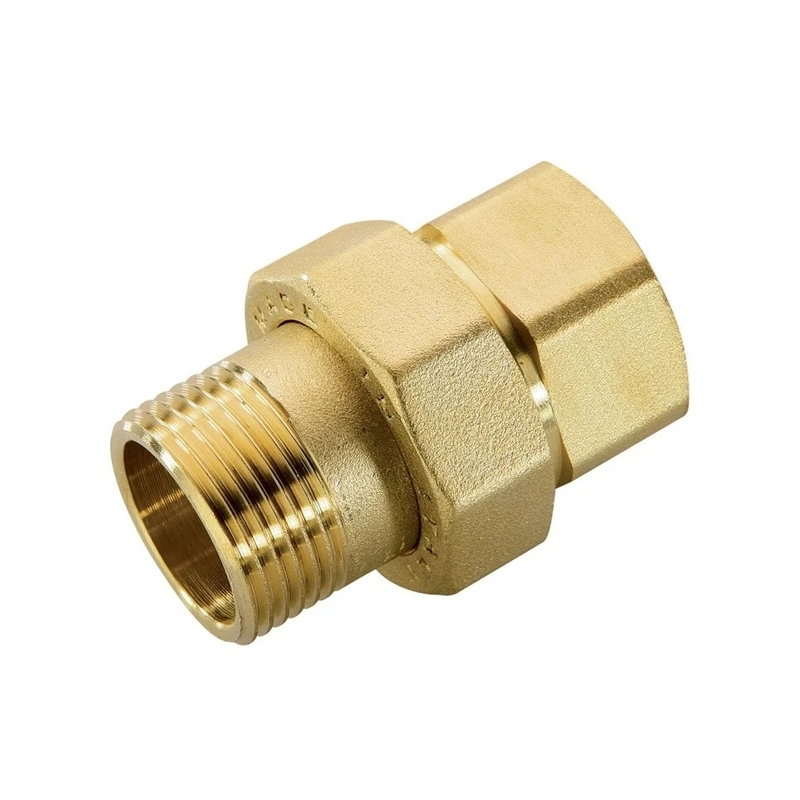 Американка прямая латунная 1/2" г/ш Tim