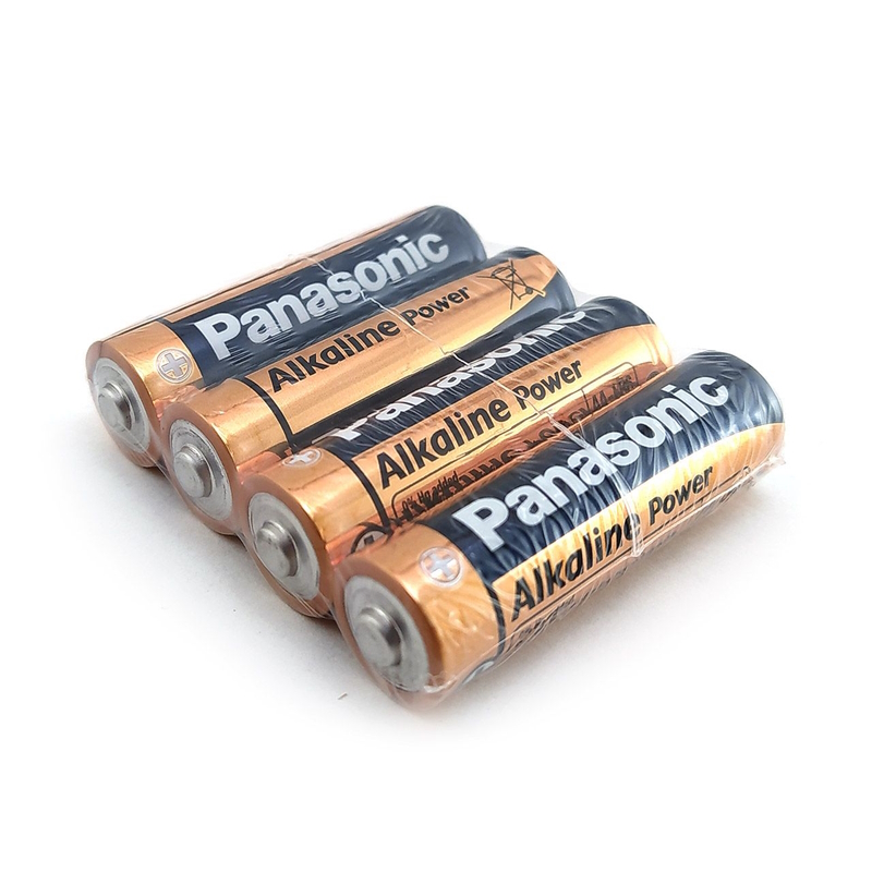 Батарейка щелочная PANASONIC LR6 (AA) Alkaline Power 1.5В (4 в п/з)