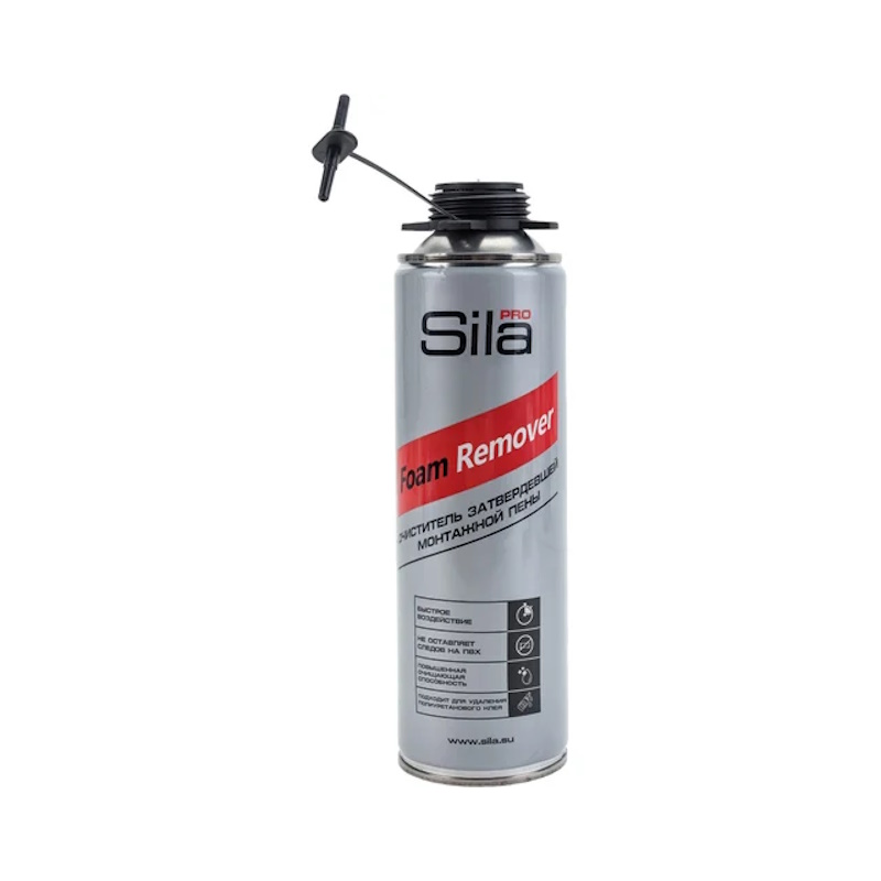 Очиститель застывшей пены 500 мл Sila PRO Foam Remover