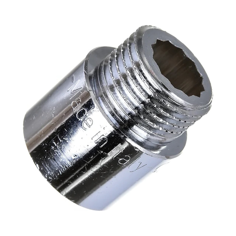 Удлинитель латунный хром SFT-0002-001225 STOUT 15 х 25
