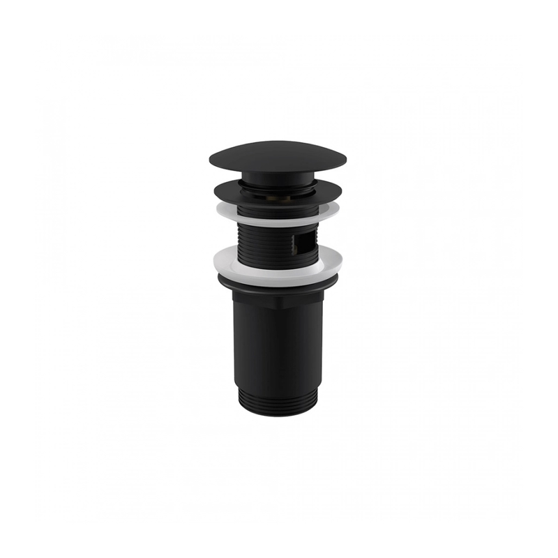 Донный клапан для сифона с переливом Черный 32 Alca Plast A392BLACK