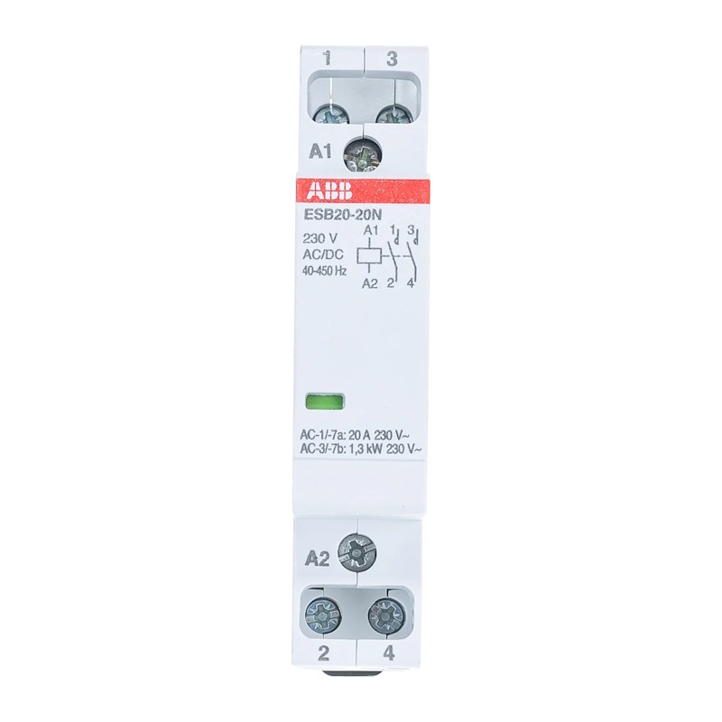 Модульный контактор ESB-20-20 20A 2HO 220В AC ABB