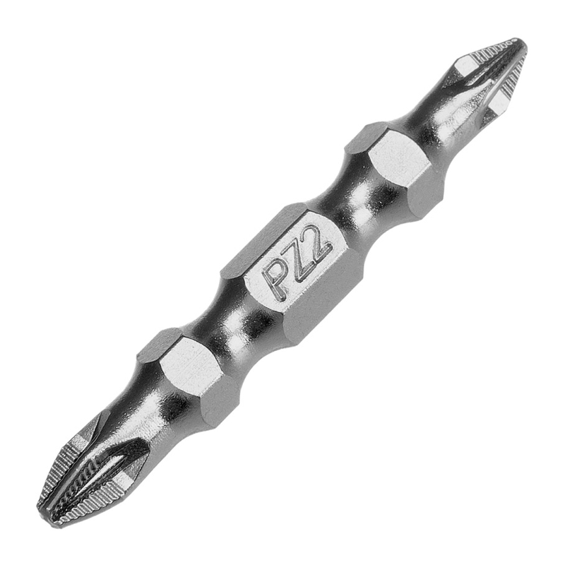 Бита двухстор., PZ2-PZ1х45мм, сталь S2// Gross