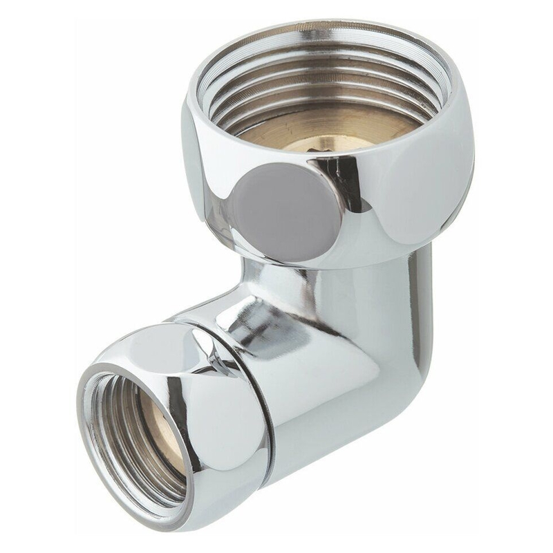 Соединитель для полотенц-ля угловой 3/4"х1/2" г/г Tim хром K9-LF032